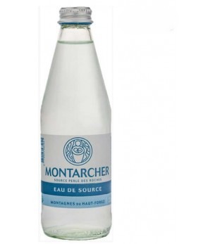 l-eau-de-source-de-montarcher-le-carton-de-24-x-33-cl-eau-plate Eau plate Montarcher - 33 cL – Image 1