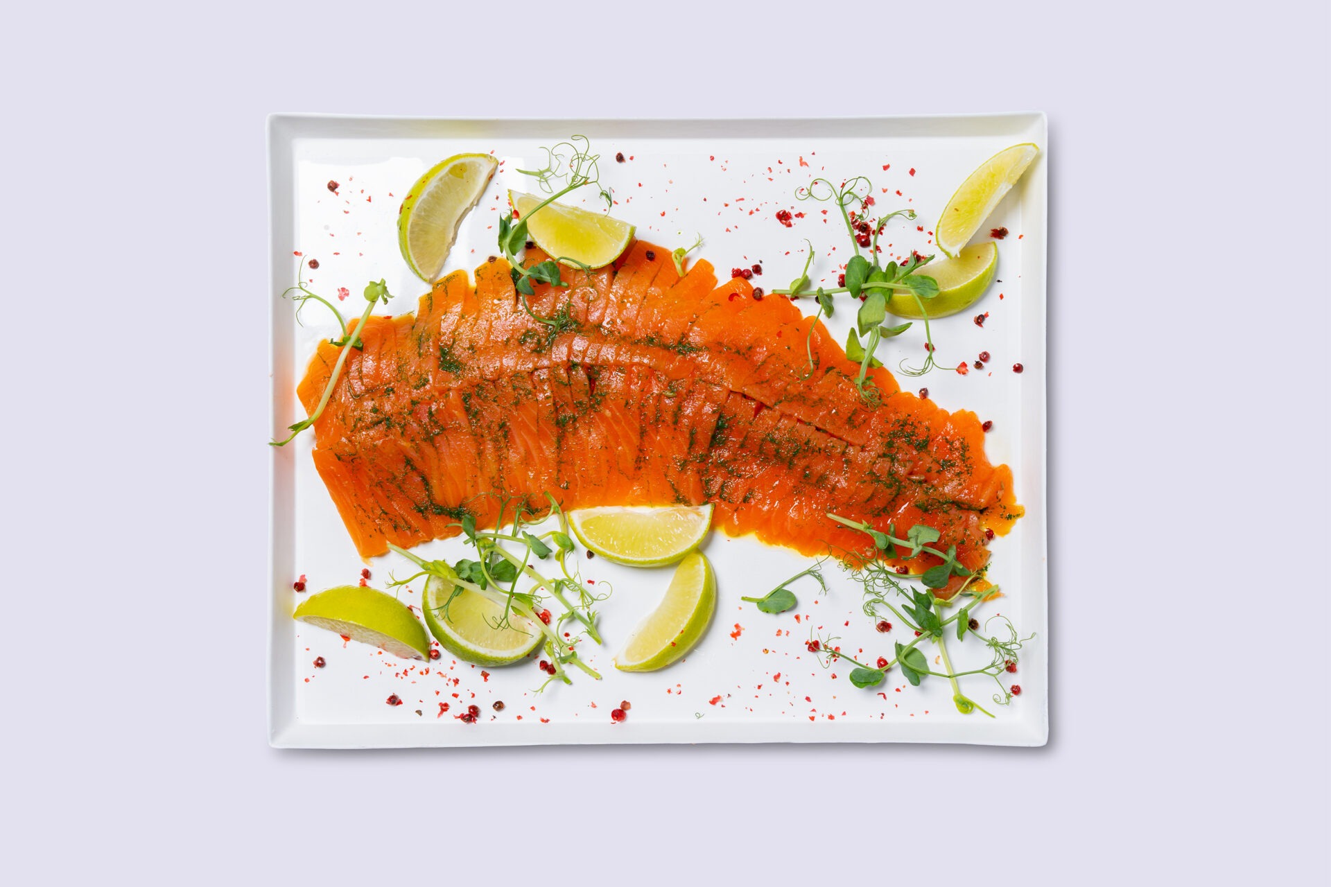 hiver2025_19 Planche de truite des Alpes façon gravlax - 400g – Image 1